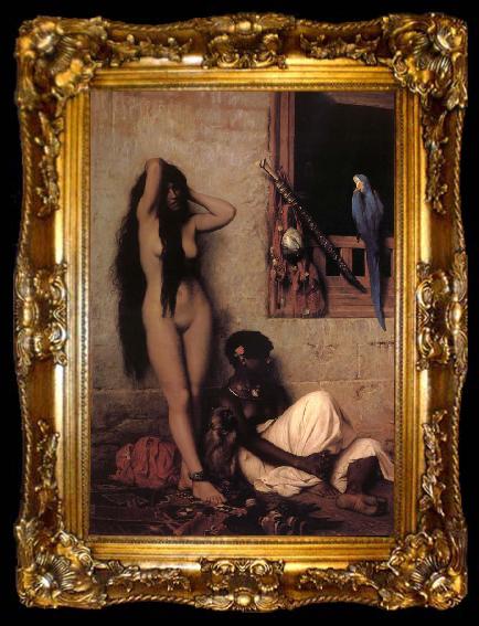 framed  Jean-Leon Gerome Esclave a vendre, ta009-2
